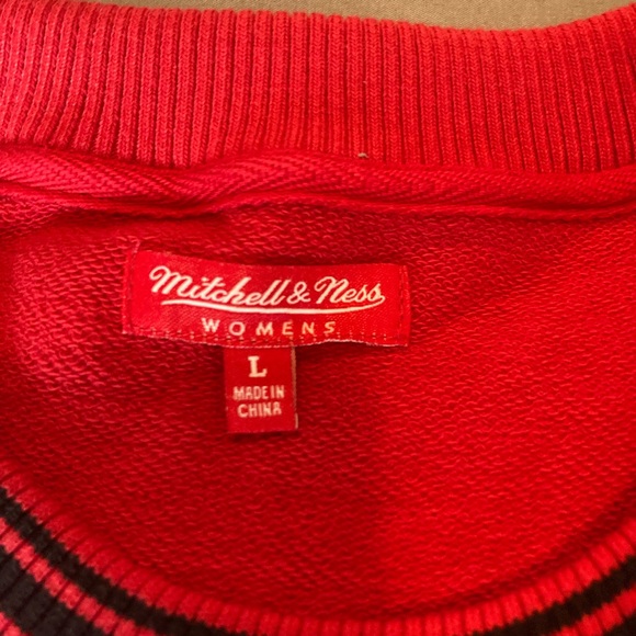 Chicago bulls Windy City Mitchell & ness crew neck - Picture 5 of 6